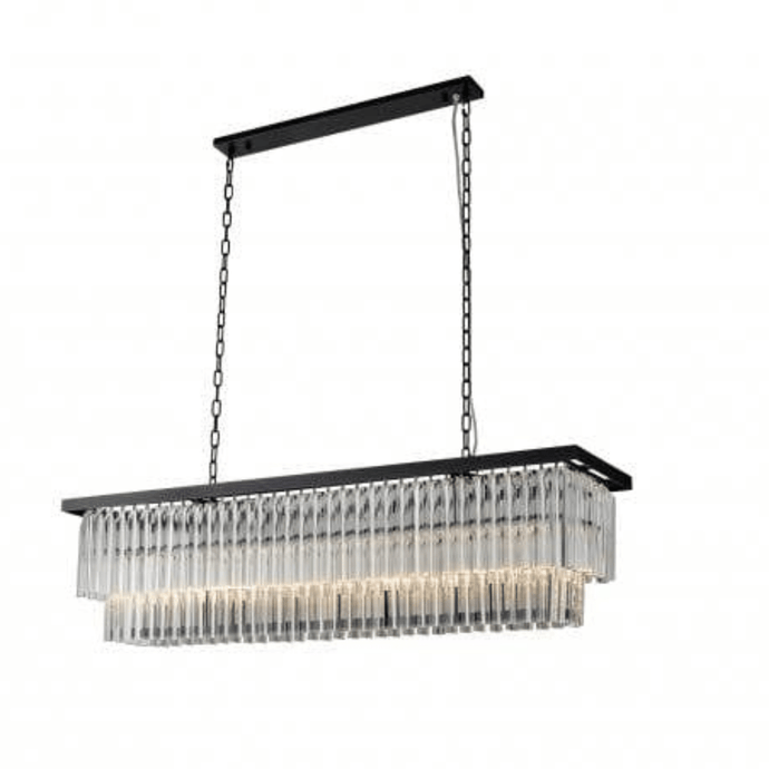 Avivo Viva PD1708 | Indoor Bar Pendant Tiered Crystal Chandelier, Kitchen Island Light Fitting, 7 & 9 lights