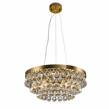 Load image into Gallery viewer, Empire Range PD20210-4A | Clear Glass Droplet Bowl Chandelier, Ceiling Light Pendant Fitting, 4 Lights