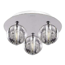 Load image into Gallery viewer, FX1302-B Bubbles | Indoor Flush Chrome Ceiling Light Fitting, 3 &amp; 5 Lights