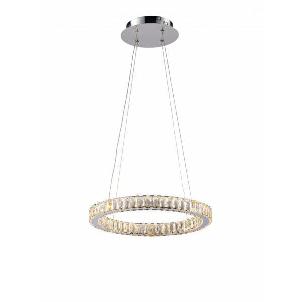 Avivo Halo PD1305-1B Light Pendant Chrome Clear