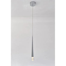 Load image into Gallery viewer, Avivo Droplet PD2309-1A | 1 Light LED Pendant Brass &amp; Chrome Ceiling Fitting