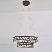 Load image into Gallery viewer, Avivo PD18022-60-2A | Mosaic LED Light Pendant Coffee Black Ceiling Fitting