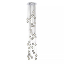 Load image into Gallery viewer, PD1302-B BUBBLES | Chrome &amp; Golden Indoor Flush &amp; Hanging Ceiling Light Fitting, Round &amp; Rectangular Styles, 3, 5, 9, 24, 26, &amp; 36 Lights